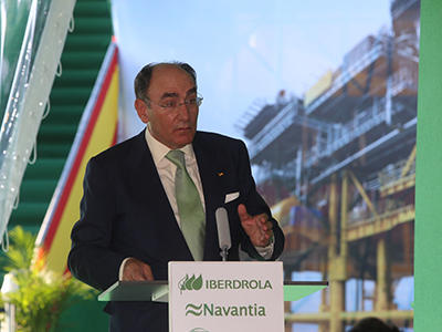 Foto NAVANTIA entrega a IBERDROLA la subestación Andalucía II, destinada al Parque Eólico Marino EAST ANGLIA ONE en el REINO UNIDO.